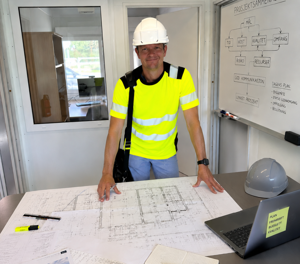 Prosjektleder byggeplass